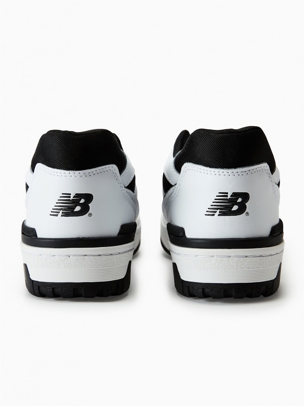 New Balance 550 White and Black Low-Top Sneaker - Picture 3 of 9
